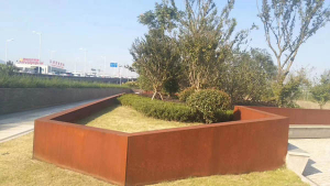 广东耐候钢挡土墙